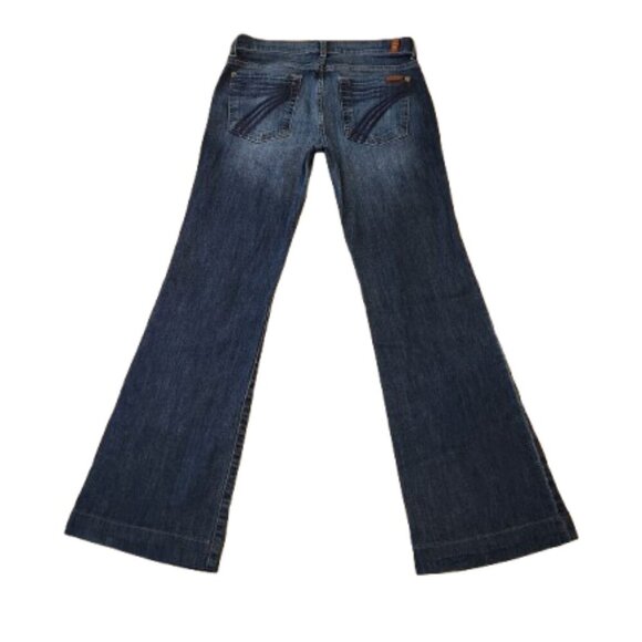 7 For All Mankind Mid-Rise Dojo Jeans - Picture 4 of 5